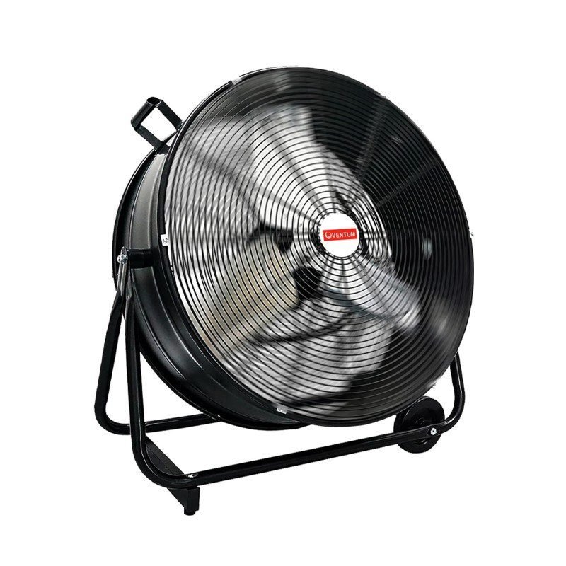 Ventilador industrial móvil de tambor Ventum 36" con ruedas