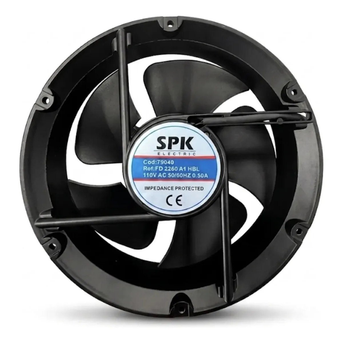 Extractor ventilador industrial SPK 8" en balinera
