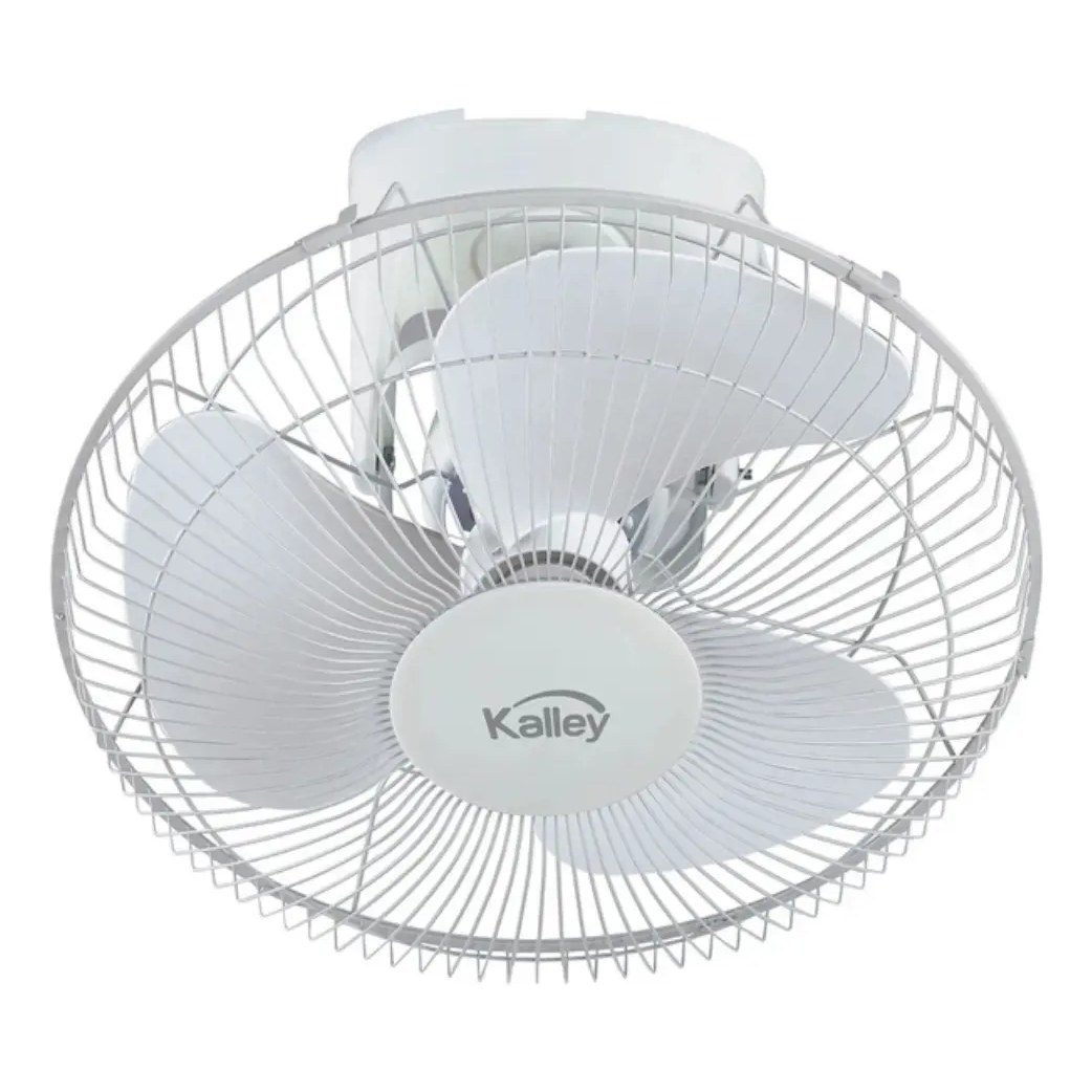 Ventilador orbital de techo Kalley 16" K-VORB16 · Blanco