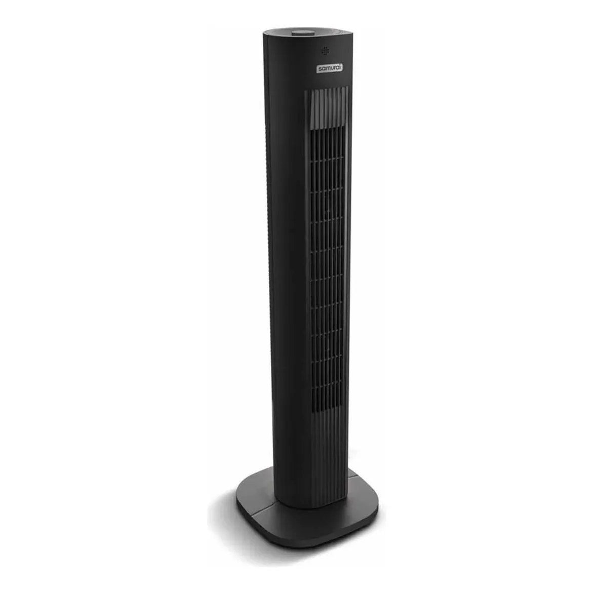 Ventilador de torre Samurai Eole Essential silencioso · Oscilación y 3 velocidades · Negro