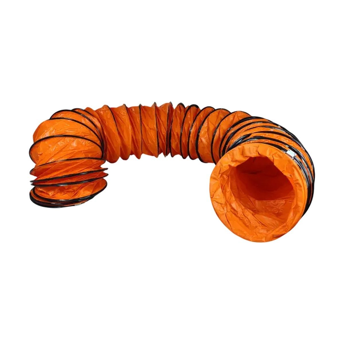 Manguera de conducto flexible en PVC de 10" × 5 m · Resistente al fuego