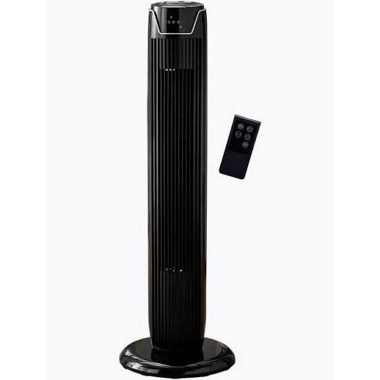 Ventilador de torre Kalley K-TF45 con control remoto · Negro