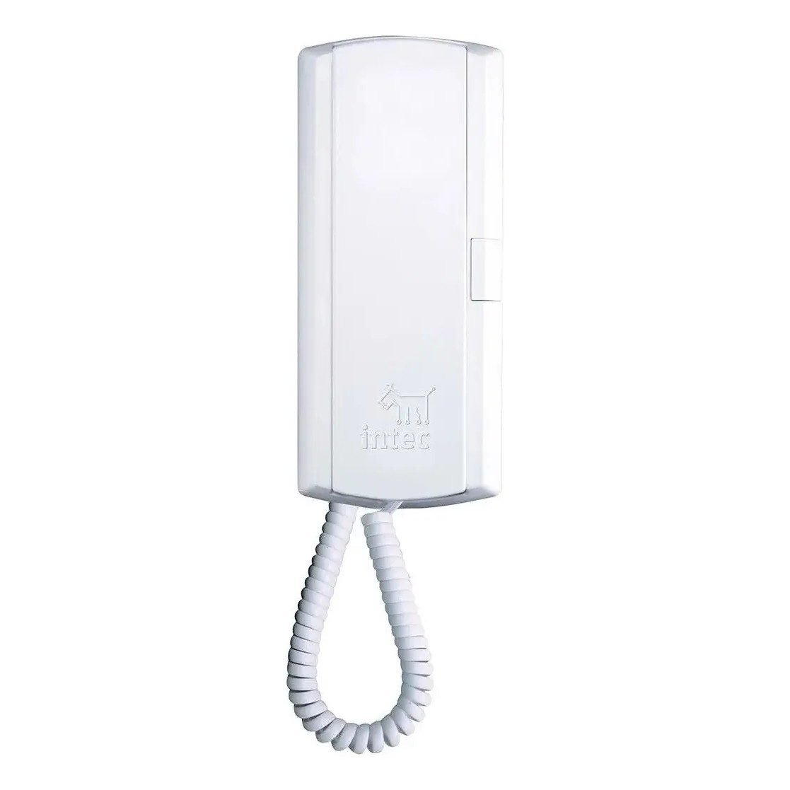 Citófono Intec BOT-1 · Teléfono de pared con un botón · Blanco