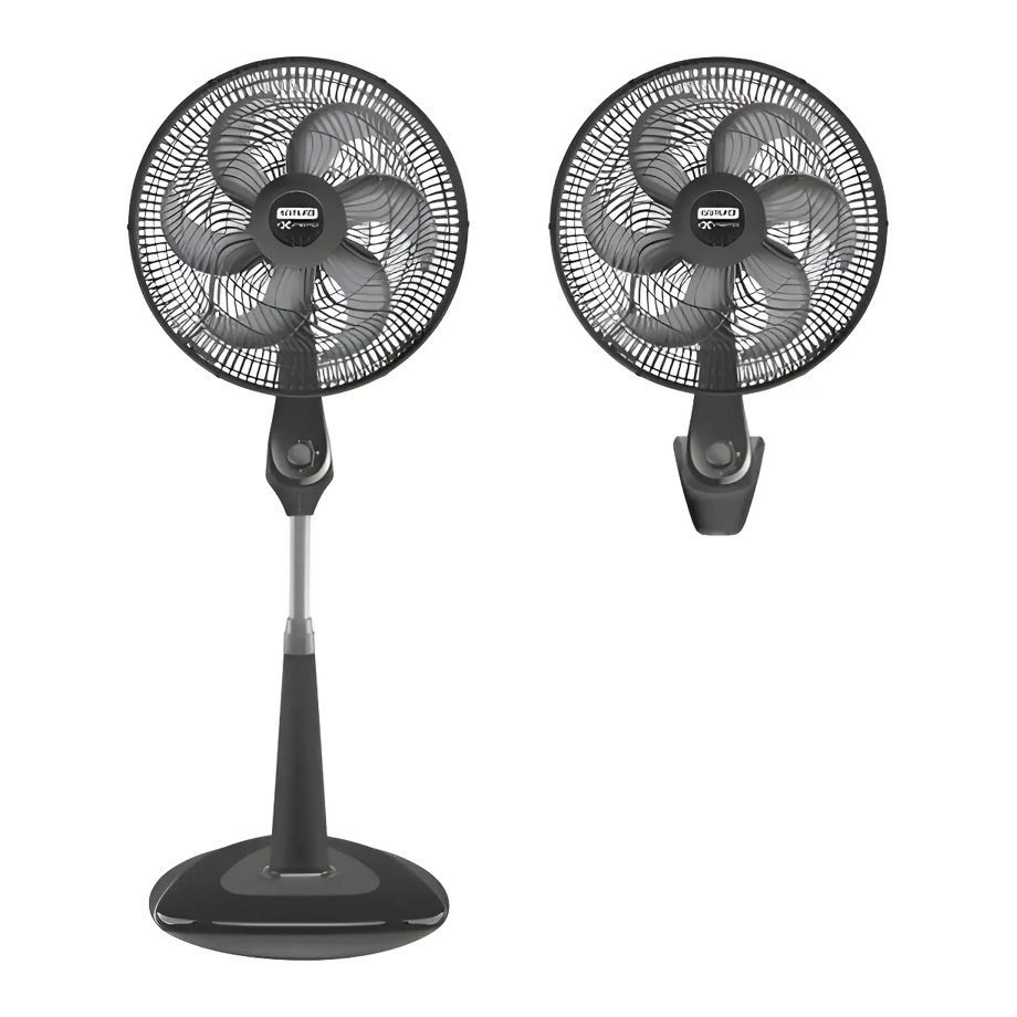Ventilador 2 en 1 Samurai Extremo de 18" · Negro