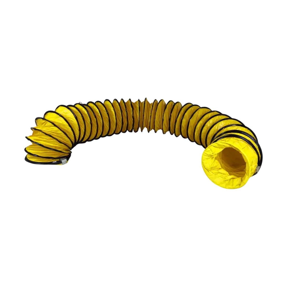 Manguera de conducto flexible en PVC de 8" × 5 m · Resistente al fuego