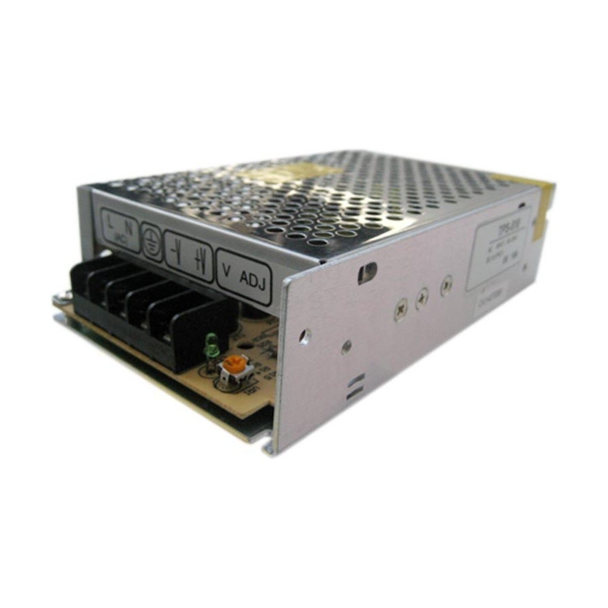 Fuente de poder Hycomm 12 V DC 5 A para citofonía · Caja metálica