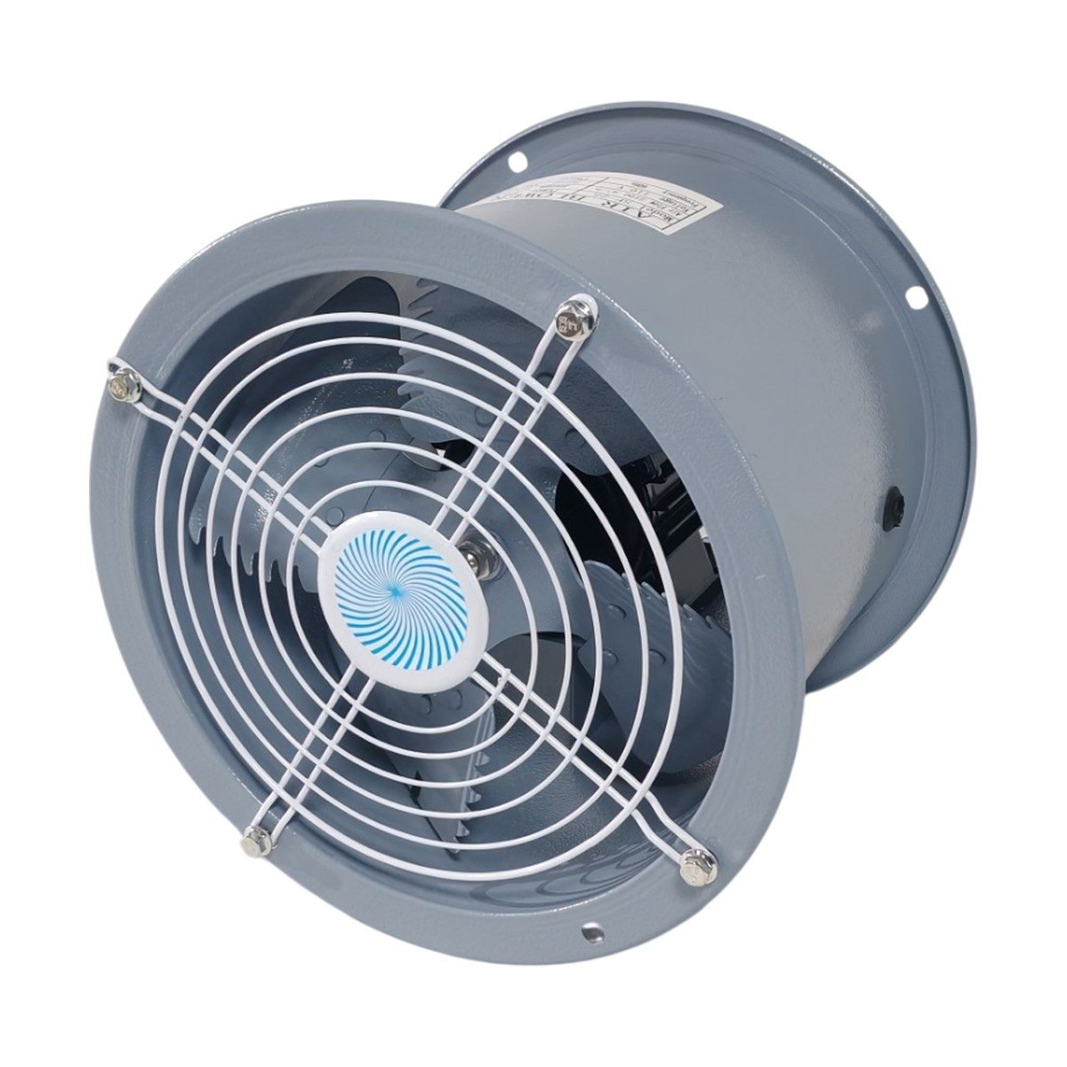 Ventilador extractor industrial axial silencioso SF-25 de 10" · 300 W · 110 V